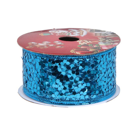 Лента для подарков, 3,8 см x 2,7 м, полиэстер, микс 24 шт.