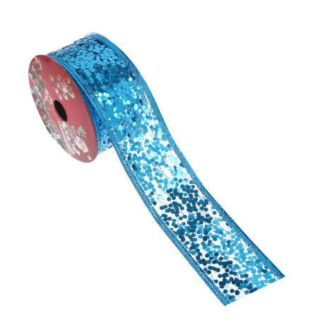 Лента для подарков, 3,8 см x 2,7 м, полиэстер, микс 24 шт.