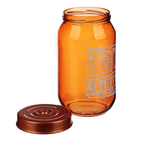 HEREVIN Охра Банка для сыпучих продуктов, стекло, 1000мл, 172541-819