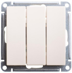 Systeme Electric W59 мех. выкл. СУ 3 кл. 10А слон. к. (пл.осн.) ВС0510-351-2-86 (10!)