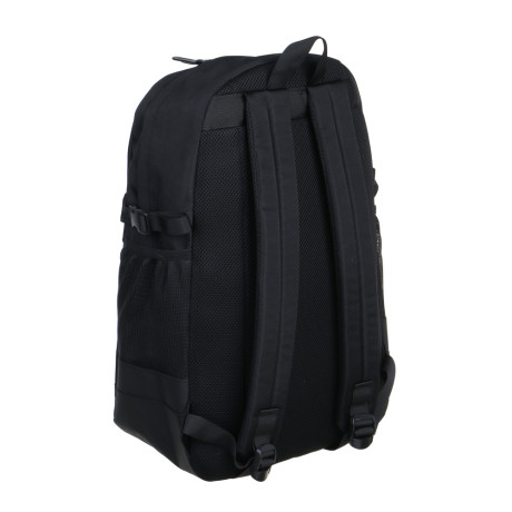 Рюкзак подростковый 48x34x16см, 1 отд., 4 карм., сетчатая спинка, боковые утяжки, ПЭ, черный