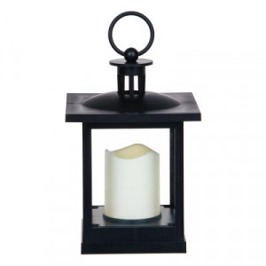 Светильник LED 19.6х13х13 см, пластик, цвет чёрный