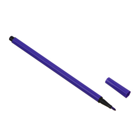 ЦАРЕВНА ЛЕБЕДЬ Пенал в форме мешочка на завязках, 10 фломастеров в комплекте, 22х10см, ПВХ, пластик