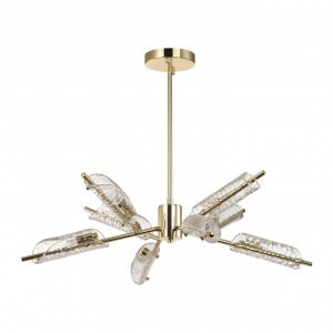 LUMION 6537/8C MODERNI LN23 112 золотой люстра G9 8x25W 220V GEORGIA