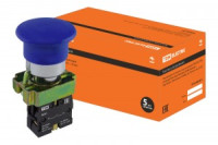 TDM BС61 кнопка управления "Грибок" без подсветки син. 1з (8!) SQ0704-0046