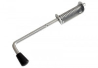 Засов Домарт пружинный110) 330мм мод.2 цинк10)