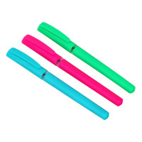 ClipStudio Ручка гелевая черная, 0,5мм, корпус софт-тач, 3 цвета