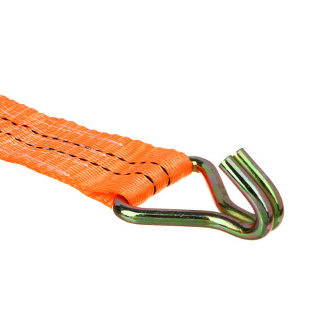 ЕРМАК Стяжка груза с храповиком 10м, 2000/4000 кг, двойной крюк