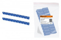 TDM маркер наборный - символ &quot;6&quot; голубой 6 мм2 (уп. 100 шт., цена за уп.) (10!) SQ0534-0052