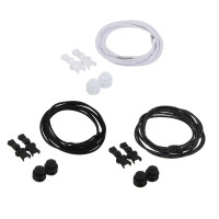 Шнурки для обуви тм STREETWISE, эластичные, с фиксатором на пружине, 1 пара, 100см