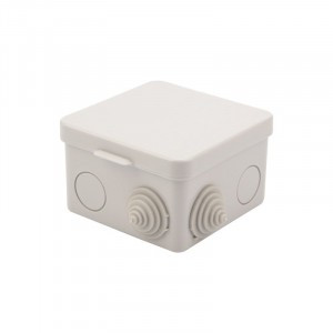 Коробка распределительная ОУ с откидной крышкой 80х80х50 мм, IP54 REXANT  28-3064