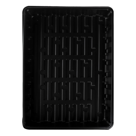 Поддон рассадный черный 40х30х6,5 см