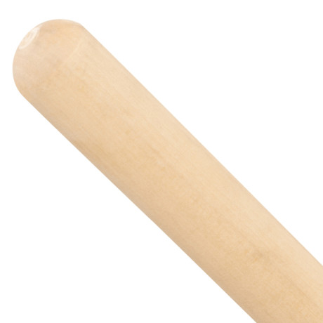 Лопата для уборки снега, полипропилен, 405х410х1470 мм, деревянный черенок