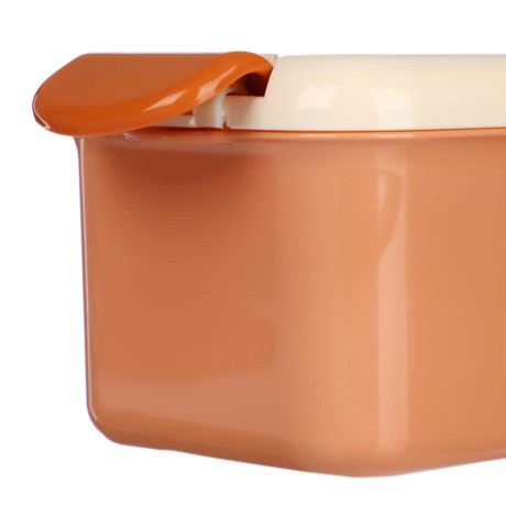 Ланчбокс с ложкой и вилкой "Медвежата", 500мл, полипропилен