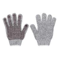 Перчатки трикотажные, ПВХ -гель Протектор, защита  от порезов Сибртех