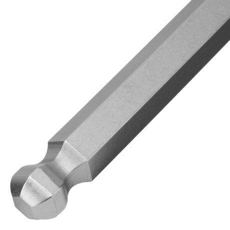 Набор ключей имбусовых, HEX, 2-12 мм, CrV, 9 шт., удлиненные, с шаром Сибртех