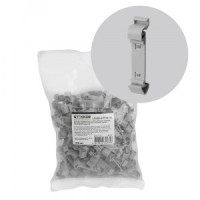 STEKKER Монтажный держатель на DIN-рейку д/блочных зажимов (гориз.уст.) серый LD580-PTFIX-H2 49757