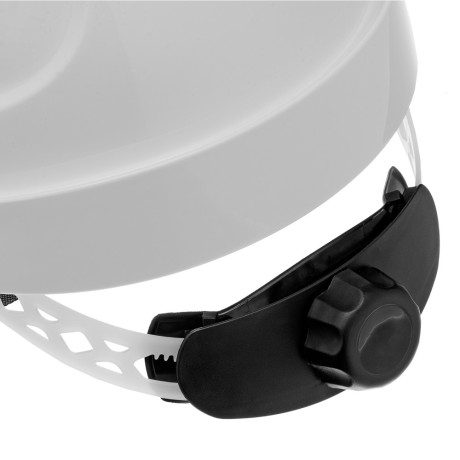 Каска защитная ударопрочная, ABS/PC, плавная регулировка, модель «Форвард» (К-05)белая Denzel