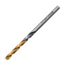 Сверло спиральное по металлу 3 x 61мм, Р6М5, Golden Tip, многогранная заточка, 2шт. Denzel