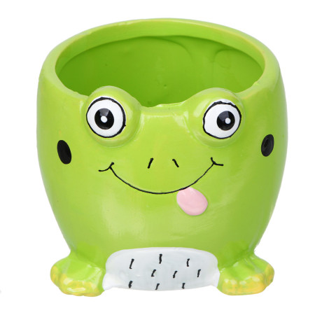 INBLOOM Кашпо Лягушонок 7х7см, керамика