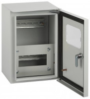 ЭРА SIMPLE щит (корпус) метал. ЩУ-1Н-6 (ЩУРН) (290х190х145мм), окно, IP54