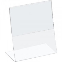 Ценникодержатель настольный для ценника 80х90, ПЭТ, 20 шт./уп. 416138