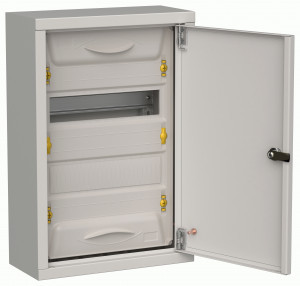 IEK TITAN 5 щит (корпус) метал. ЩРн-24 (460х310х140) навесной серый IP31 TI5-50-N-024-31-7035