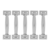 Ручка-скоба РС-120 цельнотянутая, цинк, 5 шт, (Металлист)