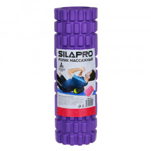 SILAPRO Ролик массажный, PVC+ EVA,9,5х29см