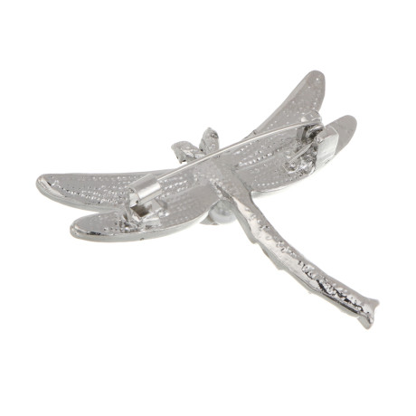 Брошь стрекоза, 4x4,5см, сплав, БЖ25-22
