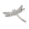 Брошь стрекоза, 4x4,5см, сплав, БЖ25-22