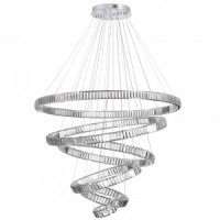 ODEON LIGHT 4930/260L L-VISION ODL24 000 хром/прозр хрусталь Люстра LED 260W 4000K 30600lm VEKIA