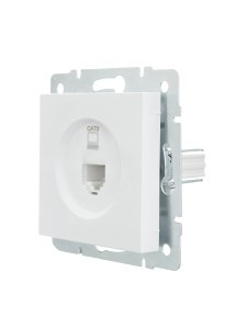 Lezard VESNA мех. роз. комп СУ 1 мест. бел (140. RJ45) (корп. ABS)  742-0288-140