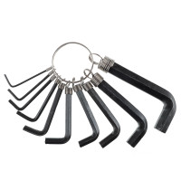 ЕРМАК Набор шестигранников HEX 1.5 - 10мм, 10шт. в пакете JF2296B