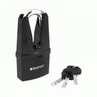 Замок навесной БУЛАТ ВС 901-01 всепогодный 3 кл. d=11 мм (24,6)