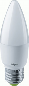 Navigator Свеча C37 E27 5W(370lm) 4000 4K матов. 103x37 пластик NLL-P-C37-5-230-4K-E27-FR 94483