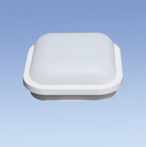 LEEK св-к св/д влагозащ КВАДР 20W(1600lm) 2K-4K-6K (в уп) 221х221х73 пласт БАНЯ/САУНА 100гр ЖКХ SBL