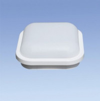 LEEK св-к св/д влагозащ КВАДР 20W(1600lm) 2K-4K-6K (в уп) 221х221х73 пласт БАНЯ/САУНА 100гр ЖКХ SBL