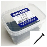 Саморез оксид по дереву потайной крупный шаг 4,8*89 (75 шт EC) (цена за уп) НАКРЕПКО 200711