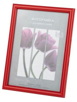 Фоторамка Image Art  Радуга 15х21 пластик со стеклом красный 57703