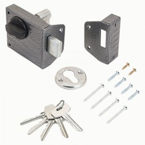 СТАНДАРТ Россия ЗН1-2.1С серебро 4 кл 1 ригель Аналог Зенит ЗН1-2.1 Замок накладной (24)