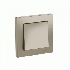 Systeme Electric ATLASDESIGN выкл. СУ 1 кл. 10А (автоклеммы) ШАМПАНЬ ATN000512S (10!)