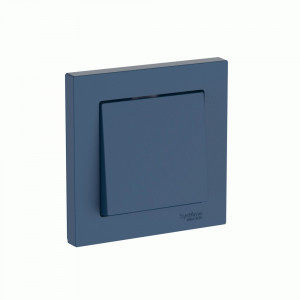 Systeme Electric ATLASDESIGN выкл. СУ 1 кл. 10А (автоклеммы) АКВАМАРИН ATN001112S (5!)