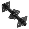 Мотоблок DPT-270X, 7 л.с., диск.сцеп, шир 90 см, глуб 35 см,фрез 3х4,ВОМ,скор 2В/1Н,кол 8" Denzel