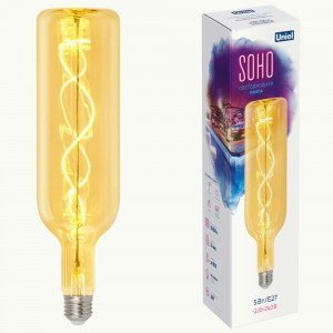 Uniel SOHO декор. E27 5W(400lm) золотистая 80x310 LED-SF21-5W/SOHO/E27/CW GOLDEN