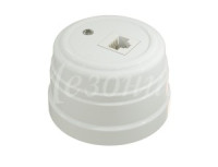 МЕЗОНИНЪ УСАДЬБА роз. компьют. RJ45 ОУ 1 мест. БЕЛЫЙ ABS-пластик GE30341-01