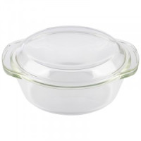 Кастрюля с крышкой ITALIANO 1,5л, 23,4*20,7*10см, жаропрочное стекло, 103814 Mallony