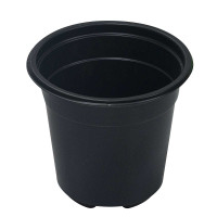 Горшок 0,3 л для рассады 9х8,1 черный Агроэкодом