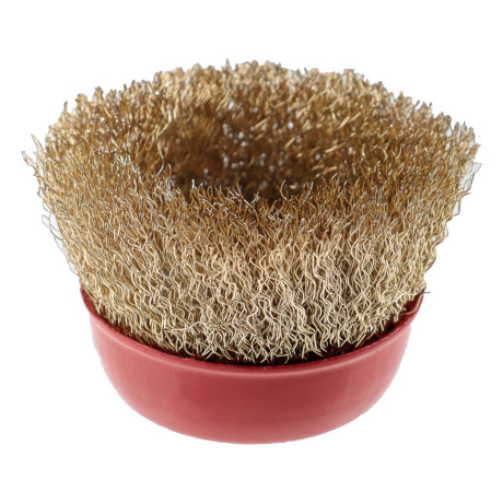 ЕРМАК Щетка металл. для УШМ 75мм/М14 (чашка)