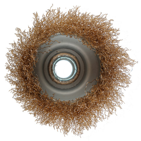 ЕРМАК Щетка металл. для УШМ 75мм/М14 (чашка)